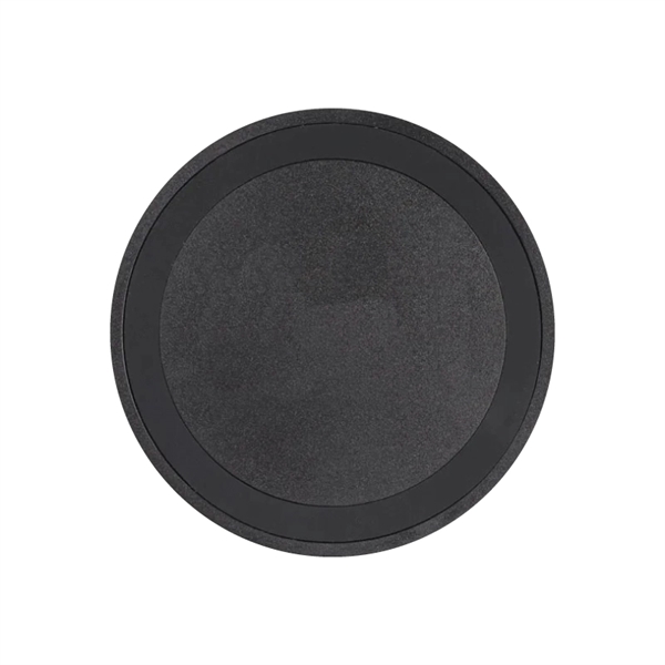 Custom 10w Black Qi Wireless Puck Smartphone Charging Pad 10 watt