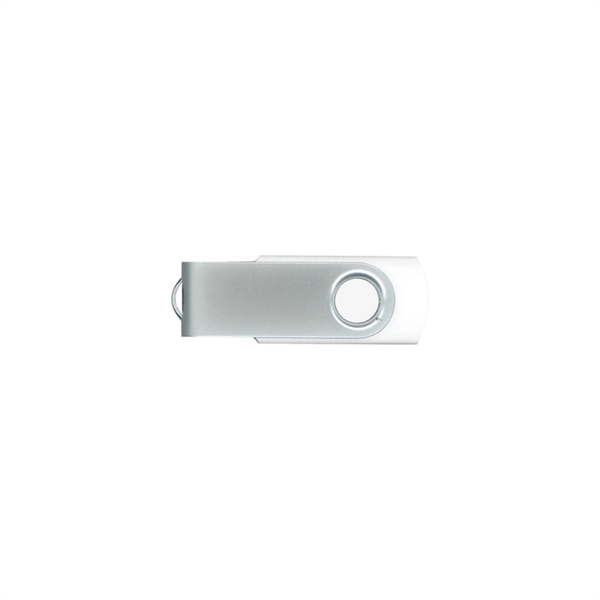 Steel Swiveling USB Flash Drive (1GB - 32GB+)