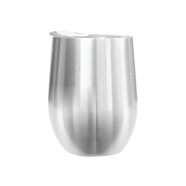 Margaux 12 oz. Vacuum Insulated Stemless Wine Glass - Margaux 12 oz. Vacuum Insulated Stemless Wine Glass - Image 4 of 5