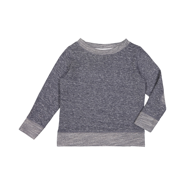 Rabbit Skins Toddler Harborside Melange French Terry Crew... - Rabbit Skins Toddler Harborside Melange French Terry Crew... - Image 2 of 27