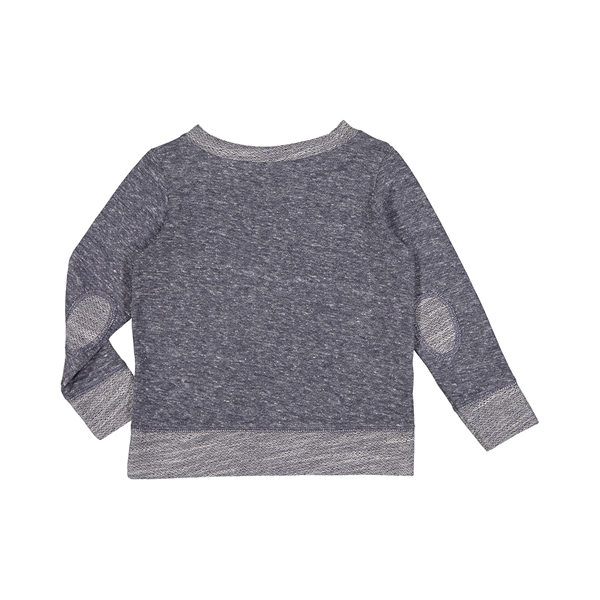 Rabbit Skins Toddler Harborside Melange French Terry Crew... - Rabbit Skins Toddler Harborside Melange French Terry Crew... - Image 3 of 27