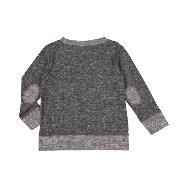 Rabbit Skins Toddler Harborside Melange French Terry Crew... - Rabbit Skins Toddler Harborside Melange French Terry Crew... - Image 7 of 27