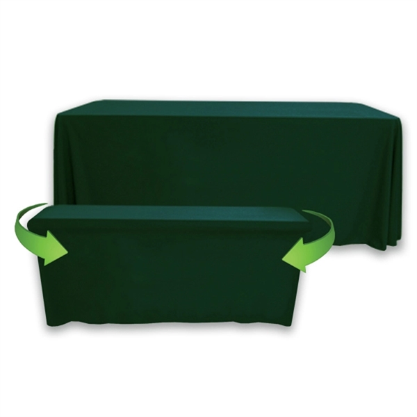 8' to 6' Convertible Throw PolyPoplin™ Table Cover (BLANK) - 8' to 6' Convertible Throw PolyPoplin™ Table Cover (BLANK) - Image 12 of 41