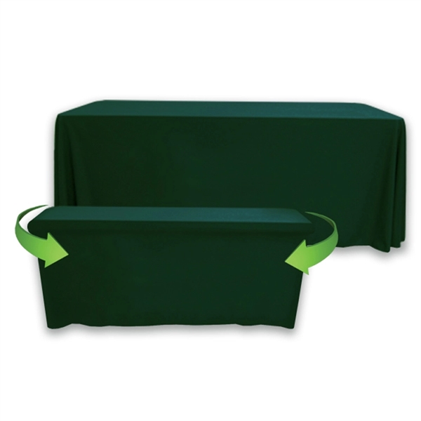 8' to 6' Convertible Throw PolyPoplin™ Table Cover (BLANK) - 8' to 6' Convertible Throw PolyPoplin™ Table Cover (BLANK) - Image 17 of 41