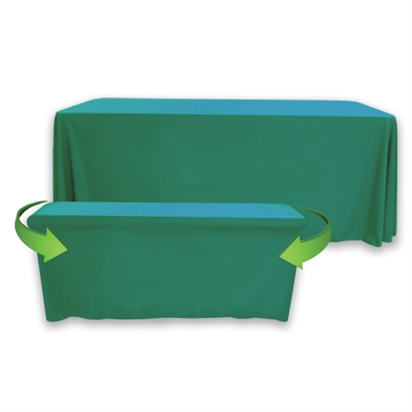 8' to 6' Convertible Throw PolyPoplin™ Table Cover (BLANK) - 8' to 6' Convertible Throw PolyPoplin™ Table Cover (BLANK) - Image 26 of 41
