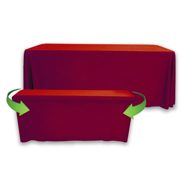 8' to 6' Convertible Throw PolyPoplin™ Table Cover (BLANK) - 8' to 6' Convertible Throw PolyPoplin™ Table Cover (BLANK) - Image 28 of 41