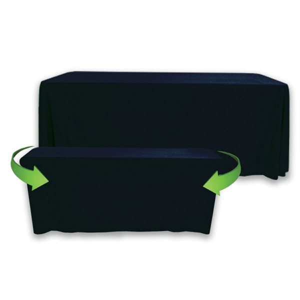 8' to 6' Convertible Throw PolyPoplin™ Table Cover (BLANK) - 8' to 6' Convertible Throw PolyPoplin™ Table Cover (BLANK) - Image 30 of 41
