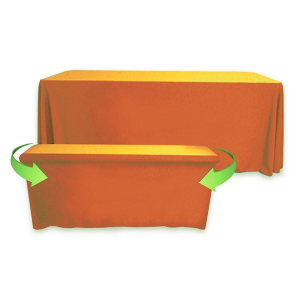 8' to 6' Convertible Throw PolyPoplin™ Table Cover (BLANK) - 8' to 6' Convertible Throw PolyPoplin™ Table Cover (BLANK) - Image 33 of 41