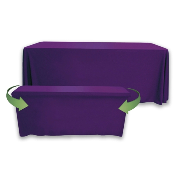 8' to 6' Convertible Throw PolyPoplin™ Table Cover (BLANK) - 8' to 6' Convertible Throw PolyPoplin™ Table Cover (BLANK) - Image 34 of 41