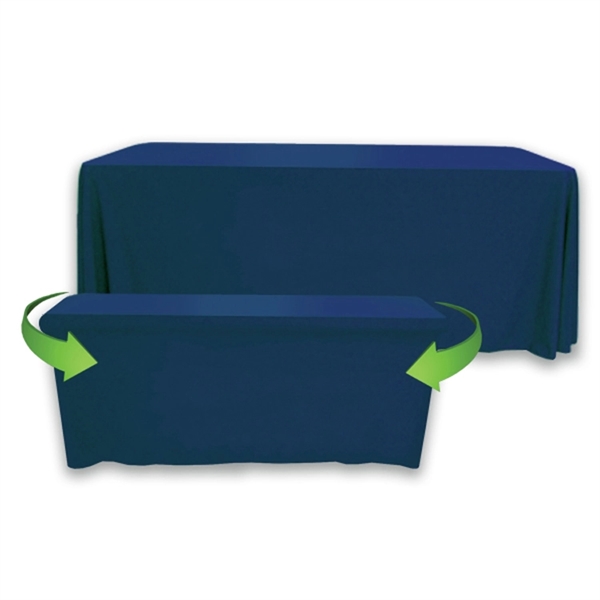 8' to 6' Convertible Throw PolyPoplin™ Table Cover (BLANK) - 8' to 6' Convertible Throw PolyPoplin™ Table Cover (BLANK) - Image 35 of 41