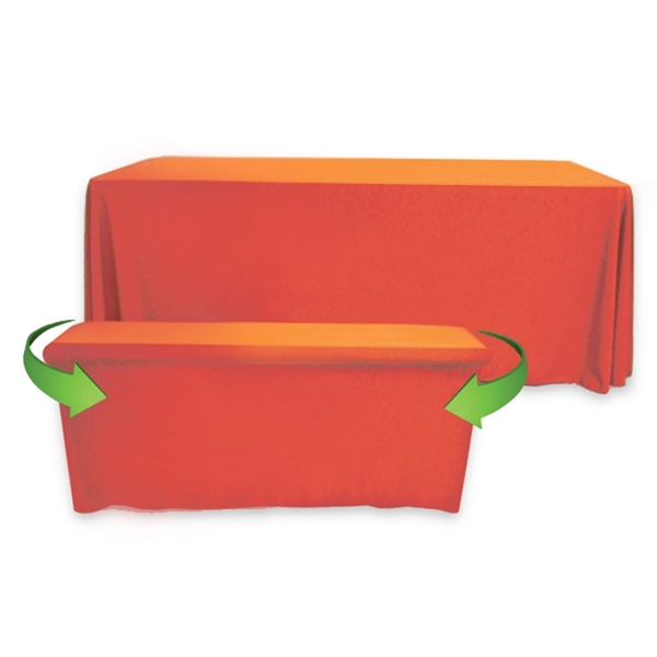 8' to 6' Convertible Throw PolyPoplin™ Table Cover (BLANK) - 8' to 6' Convertible Throw PolyPoplin™ Table Cover (BLANK) - Image 39 of 41