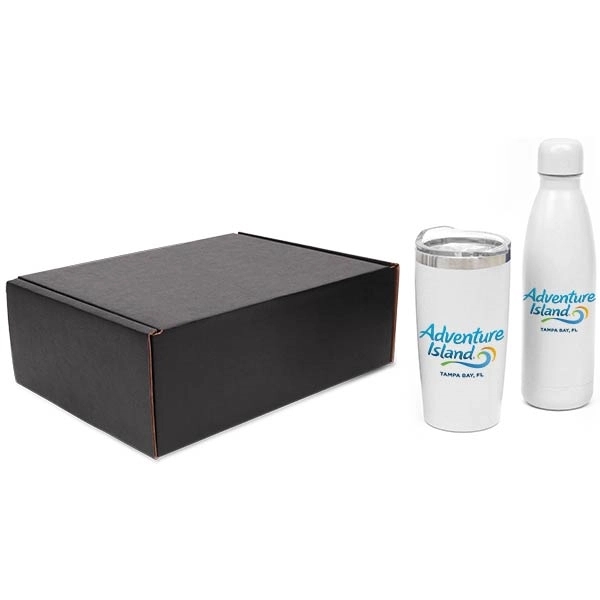 Stainless Steel 17oz. Tumbler & 22oz. Bottle Set - Stainless Steel 17oz. Tumbler & 22oz. Bottle Set - Image 9 of 16