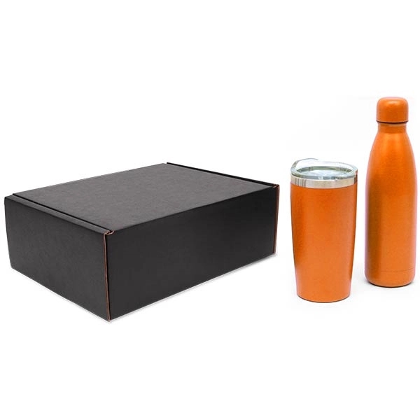 Stainless Steel 17oz. Tumbler & 22oz. Bottle Set - Stainless Steel 17oz. Tumbler & 22oz. Bottle Set - Image 14 of 16