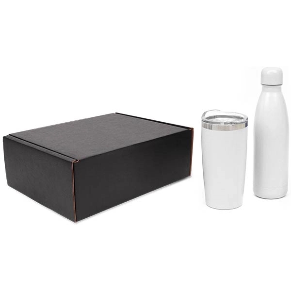 Stainless Steel 17oz. Tumbler & 22oz. Bottle Set - Stainless Steel 17oz. Tumbler & 22oz. Bottle Set - Image 15 of 16