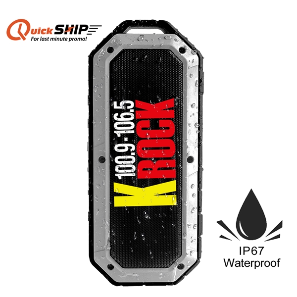McClurg Outdoor Waterproof Bluetooth Speaker - McClurg Outdoor Waterproof Bluetooth Speaker - Image 0 of 5