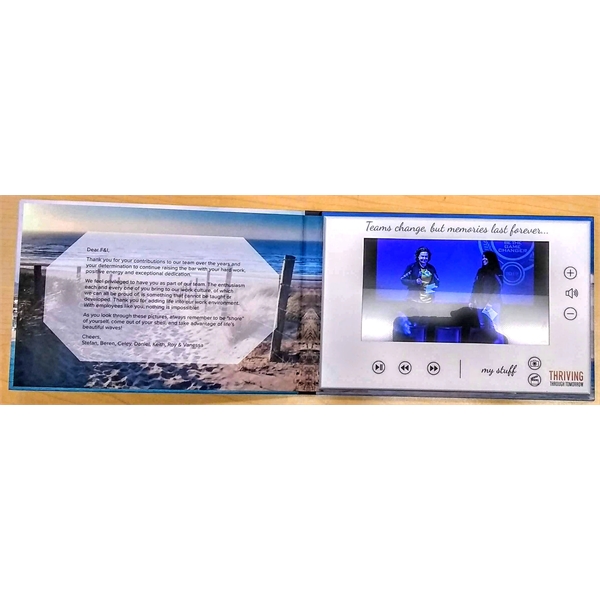 7" High Definition Screen Video Brochure Book -  Hard Cover - 7" High Definition Screen Video Brochure Book -  Hard Cover - Image 3 of 4