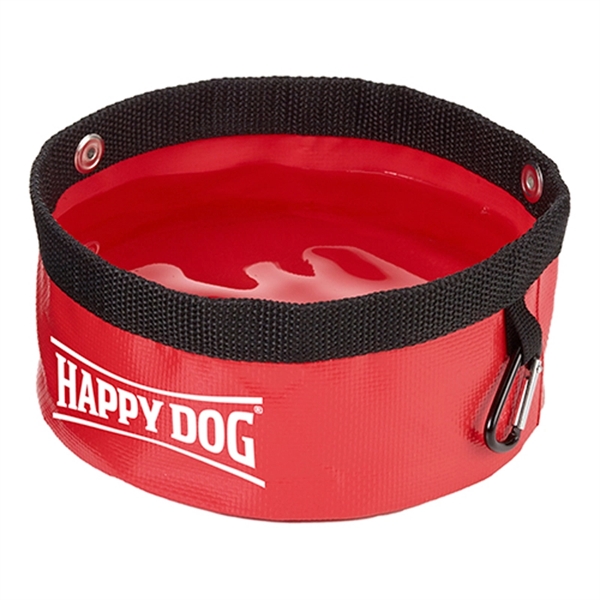 Pet Water Bowl Collapsible Dog Bowl With Carabiner - Pet Water Bowl Collapsible Dog Bowl With Carabiner - Image 1 of 3