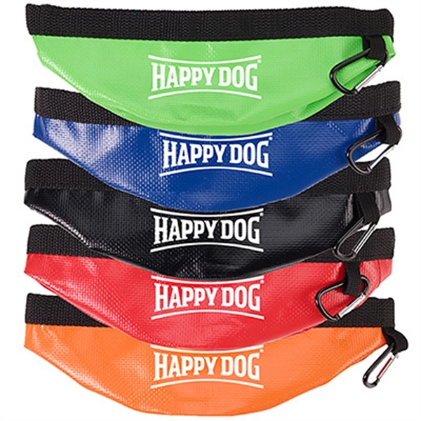 Pet Water Bowl Collapsible Dog Bowl With Carabiner - Pet Water Bowl Collapsible Dog Bowl With Carabiner - Image 3 of 3