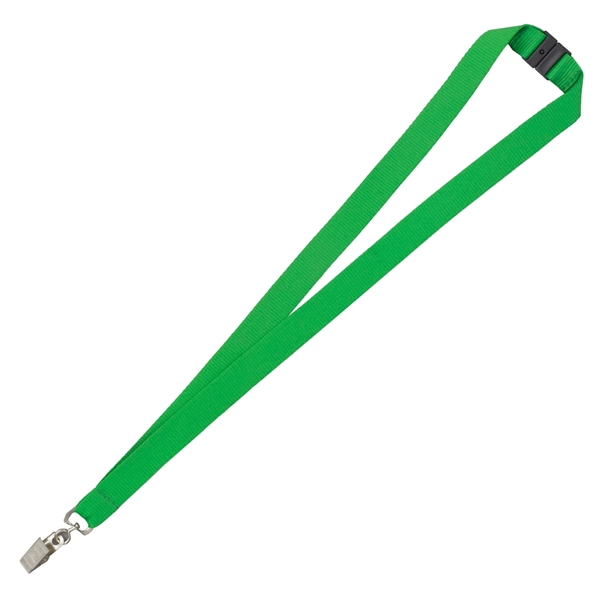 Custom 3/4" Blank Lanyard with Breakaway Safety Release Attachment