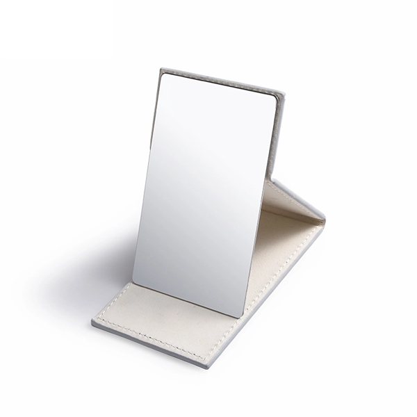 Unbreakable Stainless Steel Foldable Mirror - Unbreakable Stainless Steel Foldable Mirror - Image 2 of 6