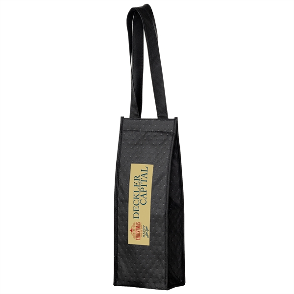 Insulated Wine Bag: 1 Bottle - Insulated Wine Bag: 1 Bottle - Image 2 of 2