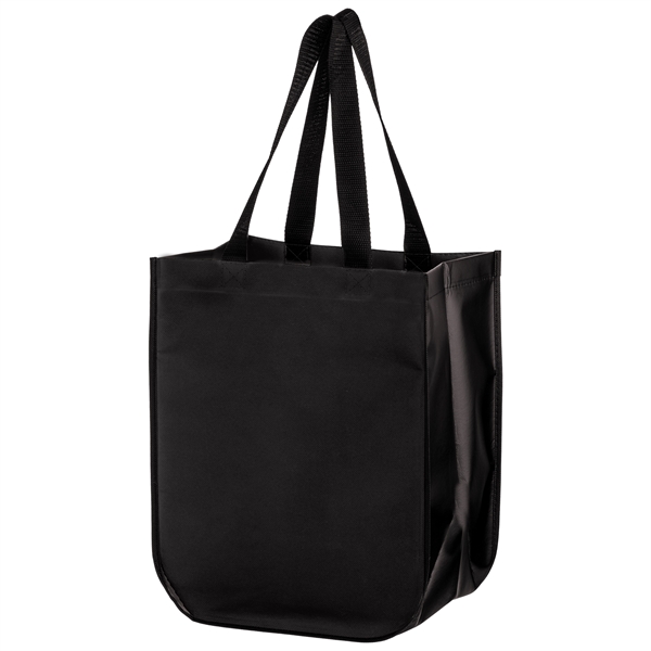 Matte Laminated Designer Tote Bags with Curved Corners - Matte Laminated Designer Tote Bags with Curved Corners - Image 3 of 9