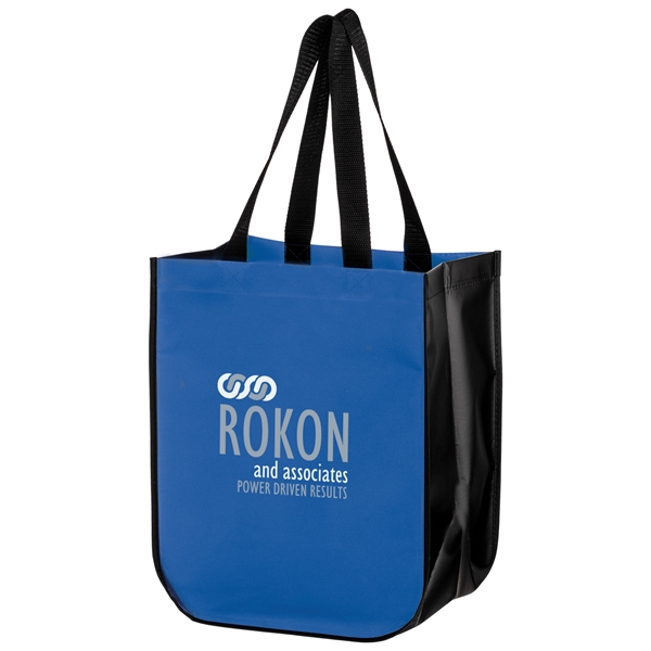 Matte Laminated Designer Tote Bags with Curved Corners - Matte Laminated Designer Tote Bags with Curved Corners - Image 0 of 9