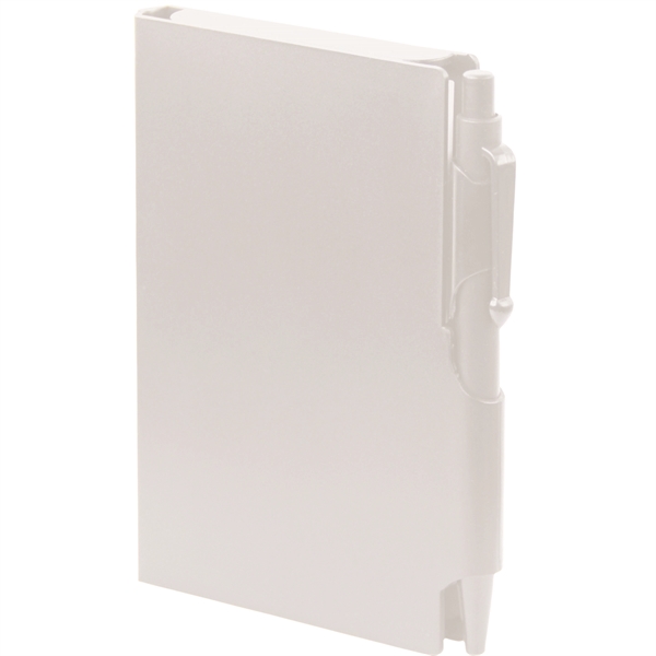 Hard Cover Notepad with Pen - Hard Cover Notepad with Pen - Image 4 of 6