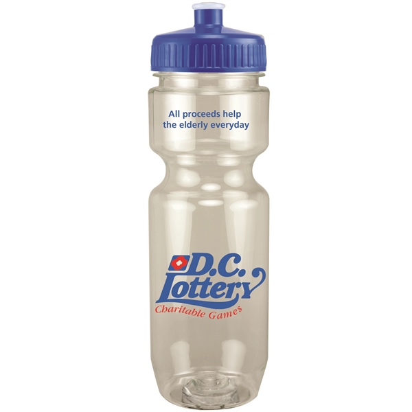 22oz Translucent Bike Bottle with Push Pull Lid - 22oz Translucent Bike Bottle with Push Pull Lid - Image 0 of 150