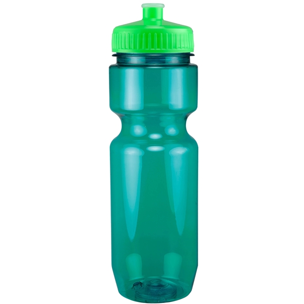 22oz Translucent Bike Bottle with Push Pull Lid - 22oz Translucent Bike Bottle with Push Pull Lid - Image 33 of 150