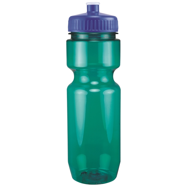 22oz Translucent Bike Bottle with Push Pull Lid - 22oz Translucent Bike Bottle with Push Pull Lid - Image 32 of 150