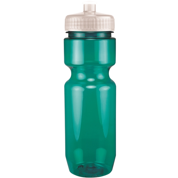 22oz Translucent Bike Bottle with Push Pull Lid - 22oz Translucent Bike Bottle with Push Pull Lid - Image 34 of 150