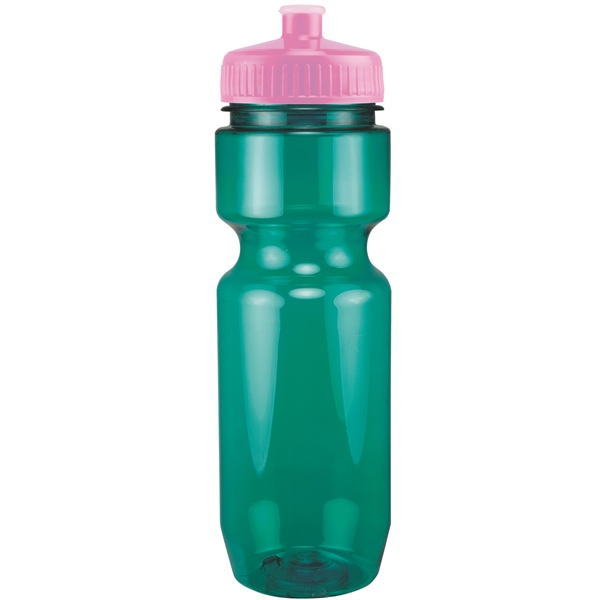 22oz Translucent Bike Bottle with Push Pull Lid - 22oz Translucent Bike Bottle with Push Pull Lid - Image 37 of 150