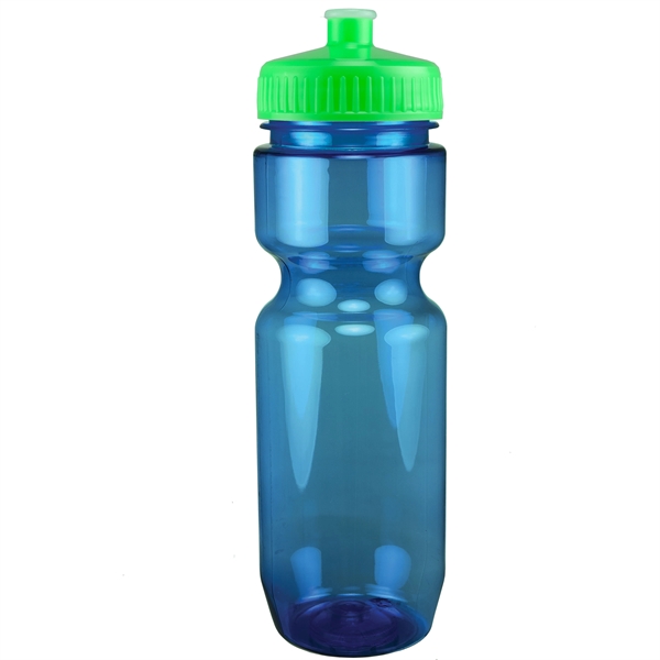 22oz Translucent Bike Bottle with Push Pull Lid - 22oz Translucent Bike Bottle with Push Pull Lid - Image 48 of 150