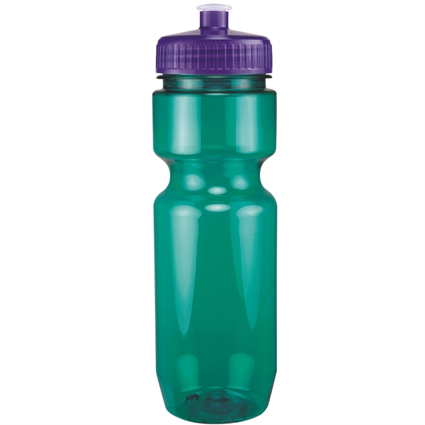 22oz Translucent Bike Bottle with Push Pull Lid - 22oz Translucent Bike Bottle with Push Pull Lid - Image 42 of 150