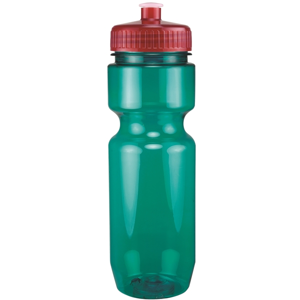 22oz Translucent Bike Bottle with Push Pull Lid - 22oz Translucent Bike Bottle with Push Pull Lid - Image 43 of 150