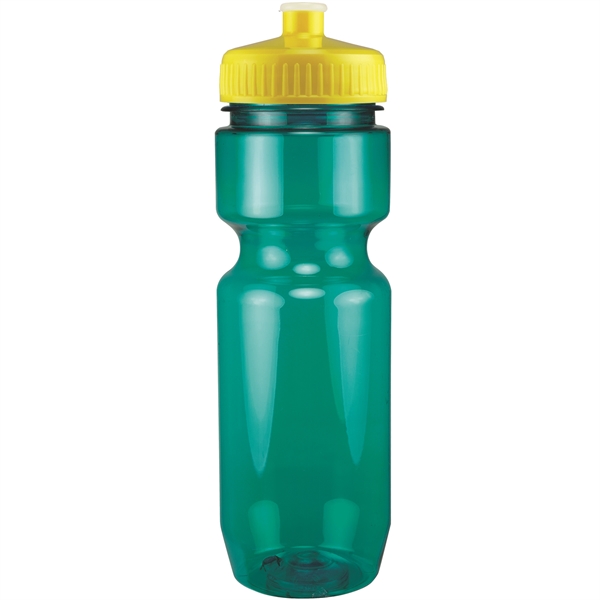 22oz Translucent Bike Bottle with Push Pull Lid - 22oz Translucent Bike Bottle with Push Pull Lid - Image 45 of 150