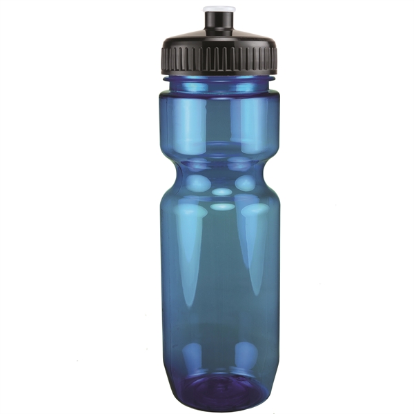 22oz Translucent Bike Bottle with Push Pull Lid - 22oz Translucent Bike Bottle with Push Pull Lid - Image 46 of 150