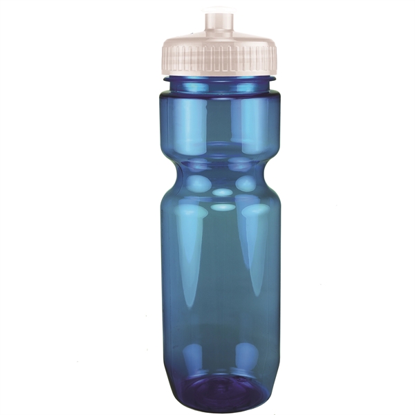 22oz Translucent Bike Bottle with Push Pull Lid - 22oz Translucent Bike Bottle with Push Pull Lid - Image 49 of 150