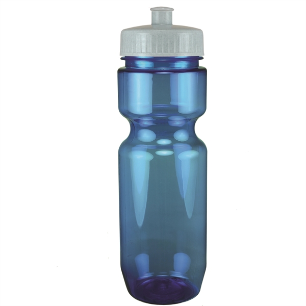 22oz Translucent Bike Bottle with Push Pull Lid - 22oz Translucent Bike Bottle with Push Pull Lid - Image 50 of 150