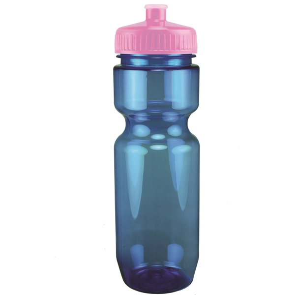 22oz Translucent Bike Bottle with Push Pull Lid - 22oz Translucent Bike Bottle with Push Pull Lid - Image 51 of 150