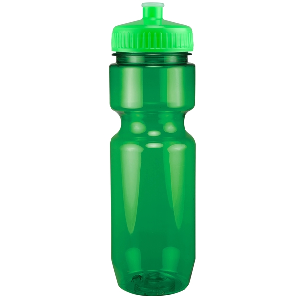 22oz Translucent Bike Bottle with Push Pull Lid - 22oz Translucent Bike Bottle with Push Pull Lid - Image 62 of 150
