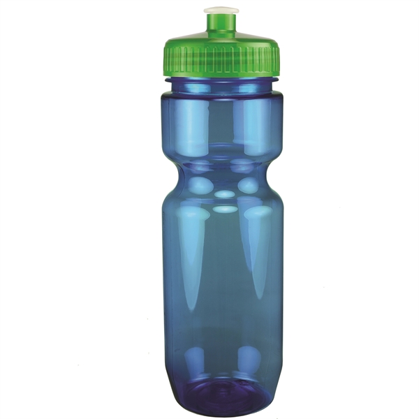 22oz Translucent Bike Bottle with Push Pull Lid - 22oz Translucent Bike Bottle with Push Pull Lid - Image 55 of 150