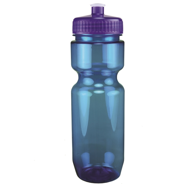 22oz Translucent Bike Bottle with Push Pull Lid - 22oz Translucent Bike Bottle with Push Pull Lid - Image 57 of 150