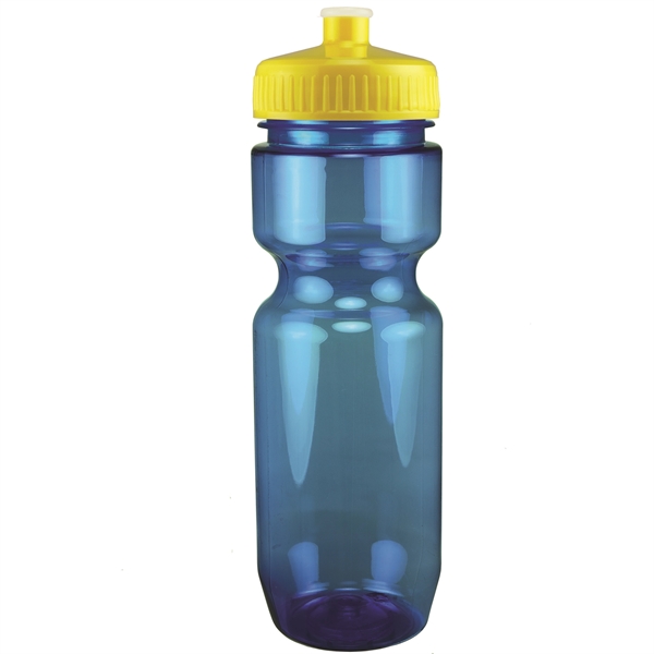 22oz Translucent Bike Bottle with Push Pull Lid - 22oz Translucent Bike Bottle with Push Pull Lid - Image 60 of 150