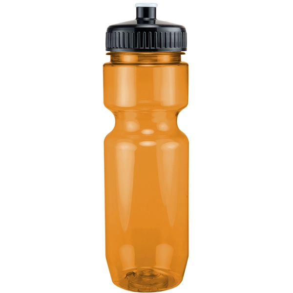 22oz Translucent Bike Bottle with Push Pull Lid - 22oz Translucent Bike Bottle with Push Pull Lid - Image 76 of 150