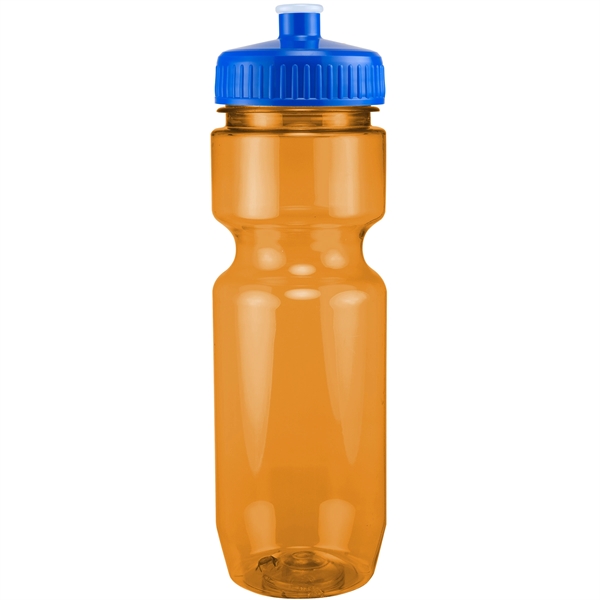 22oz Translucent Bike Bottle with Push Pull Lid - 22oz Translucent Bike Bottle with Push Pull Lid - Image 80 of 150