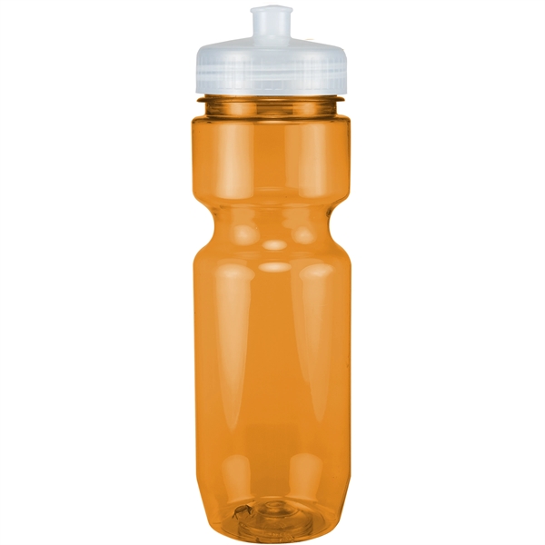 22oz Translucent Bike Bottle with Push Pull Lid - 22oz Translucent Bike Bottle with Push Pull Lid - Image 78 of 150