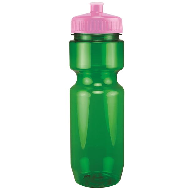22oz Translucent Bike Bottle with Push Pull Lid - 22oz Translucent Bike Bottle with Push Pull Lid - Image 67 of 150