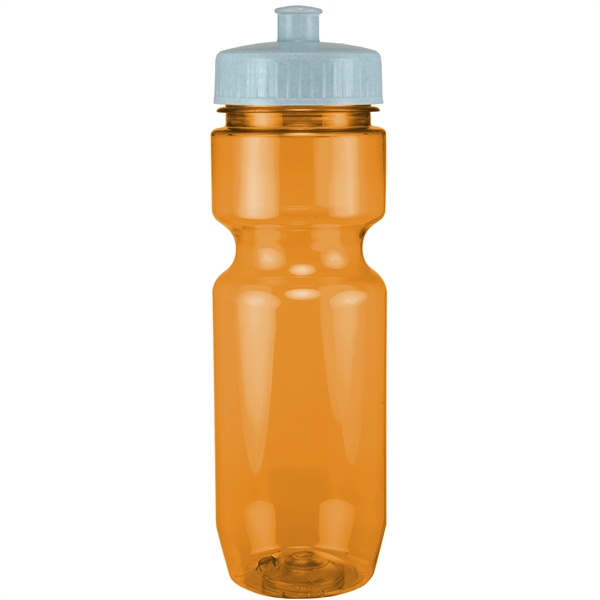 22oz Translucent Bike Bottle with Push Pull Lid - 22oz Translucent Bike Bottle with Push Pull Lid - Image 79 of 150
